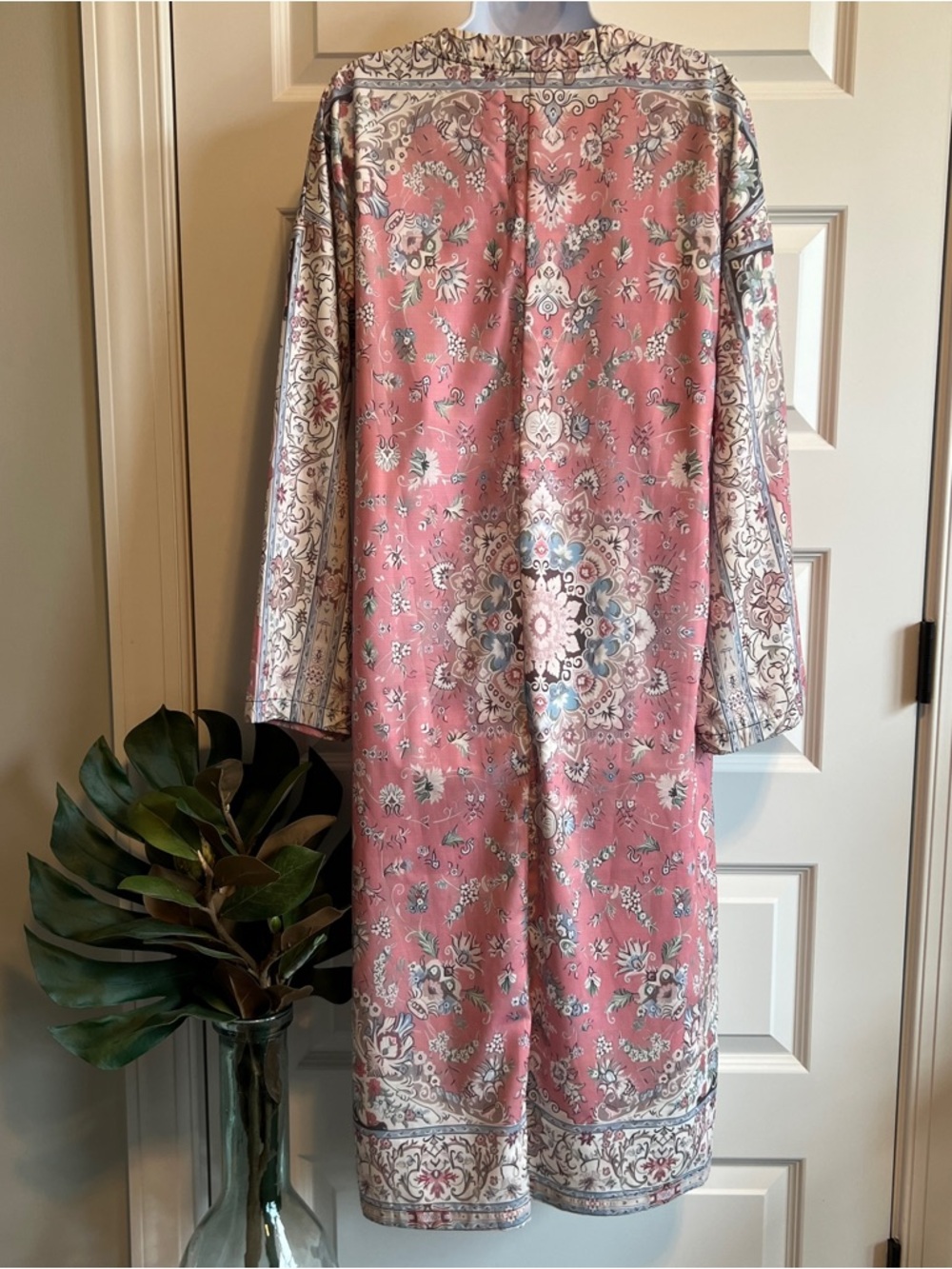Unbranded Maxi Caftan Kaftan MuMu Size Medium Boho - Picture 2 of 7